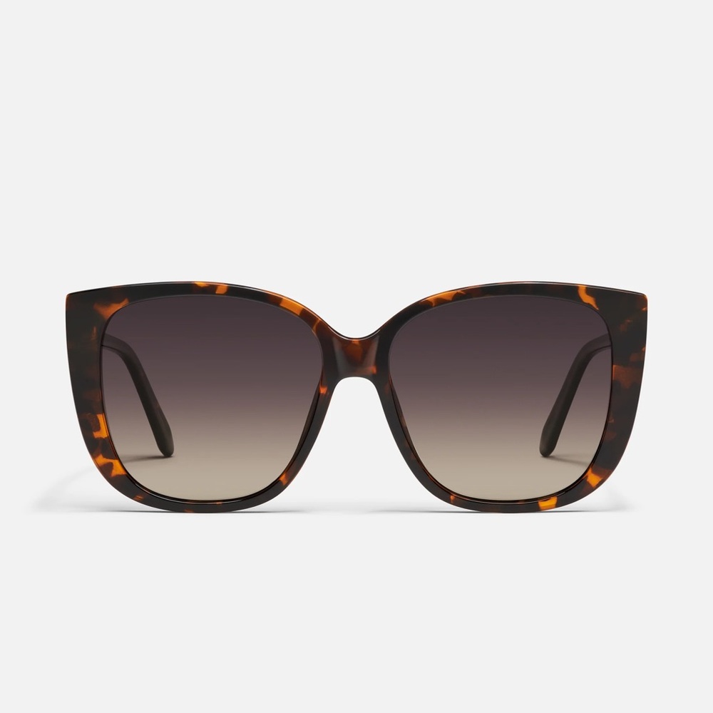 QUAY Tortoise Shell Polarized Sunglasses